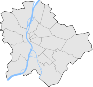 Budapest Vektoros térképe